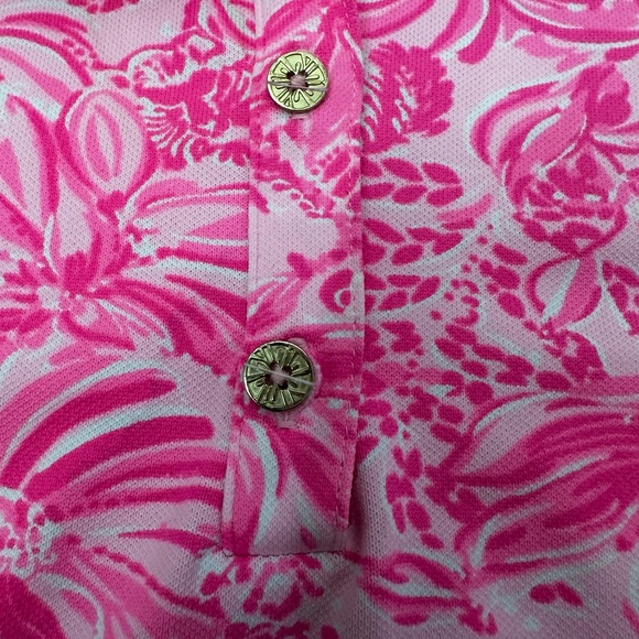 Lilly Pulitzer Dress with Short Pink Floral Mini Dress - Picture 4 of 10